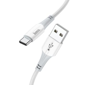 Hoco X70 cable USB A to Type C 3A 1 m white