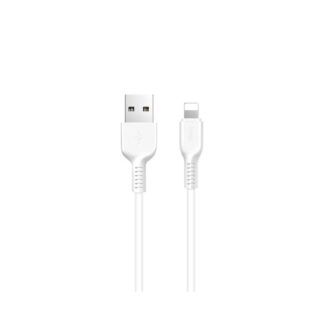 Hoco X20 cable USB A to Lightning 2,4A 1 m white