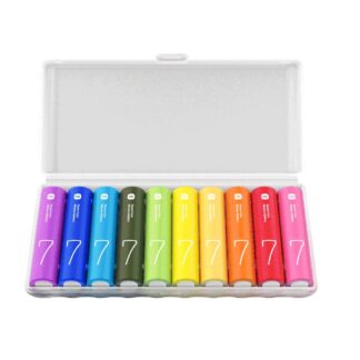 Xiaomi AAA Rainbow Batteries 10 Count (BHR5394GL)