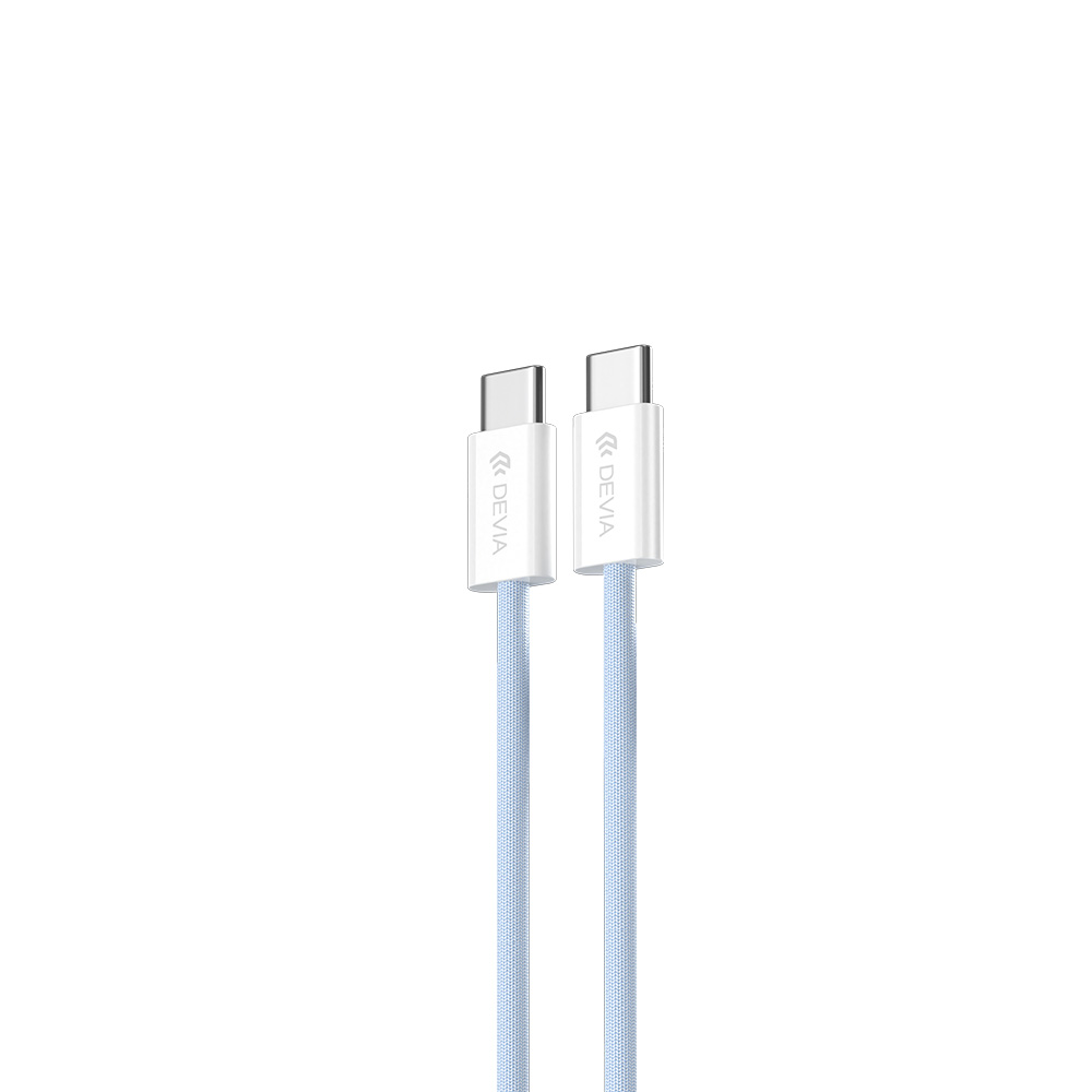 Devia cable Smart EC325 PD USB-C - USB-C 1,0 m 60W 3A blue - Image 3