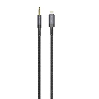 Devia cable audio Ipure EC619 Lightning - jack 3,5 mm 1,0 m black