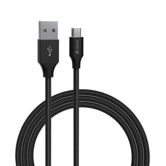 Devia cable Gracious EC207 USB - MicroUSB 2,0 m 2,1A black