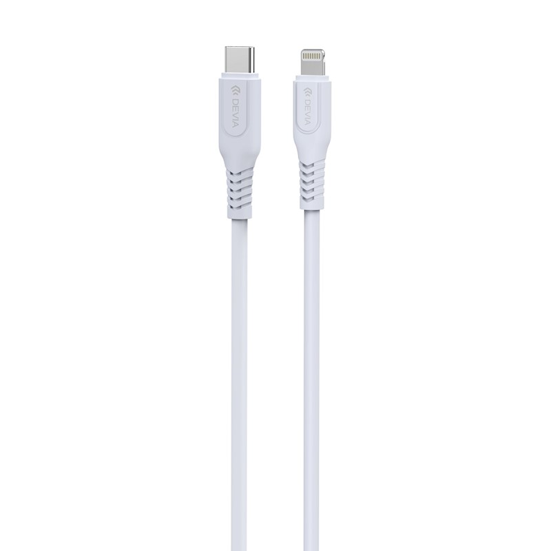 Devia cable GRS EC635 PD USB-C - Lightning 1,0 m 27W 3A white