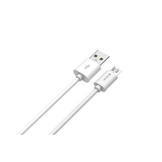 Devia cable Smart USB - microUSB 2,0 m 2,1A white