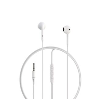 Devia wired earphones Kintone A3 jack 3,5mm white