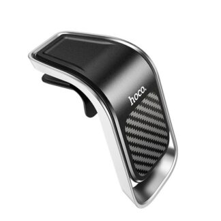 Hoco CA74 magnetic car holder for air vent black silver