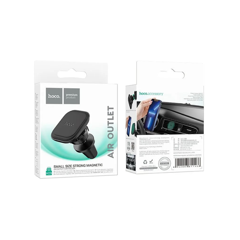 Hoco H29 magnetic car holder for air vent black - Image 2