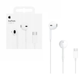 Apple Handsfree Ακουστικά EarPods  In-Ear με Βύσμα USB-C - Λευκό (MYQY3ZM/A)