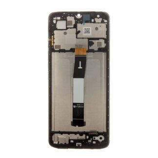 Xiaomi Redmi 12C - LCD Display + Touch Unit + Front Cover Black (Service Pack)