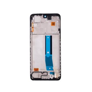 Xiaomi Redmi Note 12S - LCD Display + Touch Unit + Front Cover Black (Service Pack)