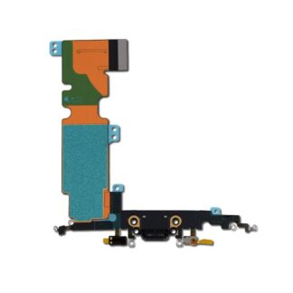 Apple iPhone 8 Plus - Flex Cable with Charging Connector Black
