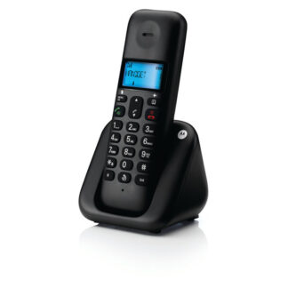 Motorola T301 Black (Ελληνικό Μενού) Ασύρματο τηλέφωνο με ανοιχτή ακρόαση