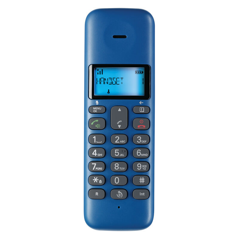 Motorola T301 Royal Blue (Ελληνικό Μενού) Ασύρματο τηλέφωνο με ανοιχτή ακρόαση - Image 2