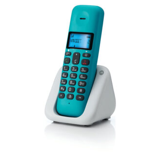 Motorola T301 Turquoise (Ελληνικό Μενού) Ασύρματο τηλέφωνο με ανοιχτή ακρόαση