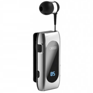 XO – BE37 Earphone Bluetooth Handsfree Retractable Black