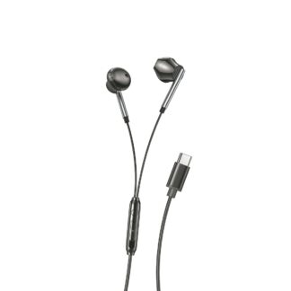 XO EP66 wired earphones USB-C black