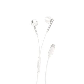 XO EP66 wired earphones USB-C white