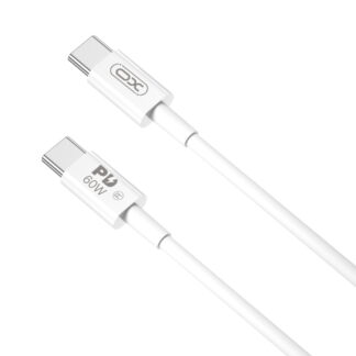 XO NB-Q190A cable PD USB-C - USB-C 1,0m 60W white