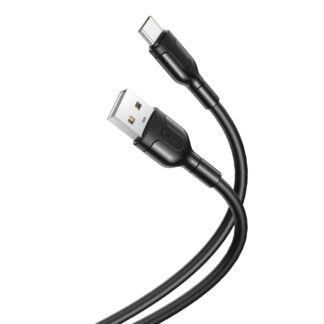 XO NB212 cable USB - USB-C 1,0 m 2,1A black