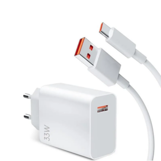 Xiaomi MDY-11-EZ USB-A 33W Charger + Cable USB-C White (Bulk)
