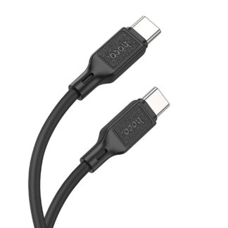 Hoco X90 cable Type C to Type C 3A 60W 1 m black