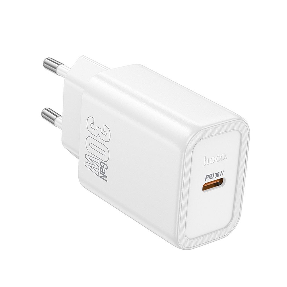 Hoco N62 wall charger Type C PD QC 30W white