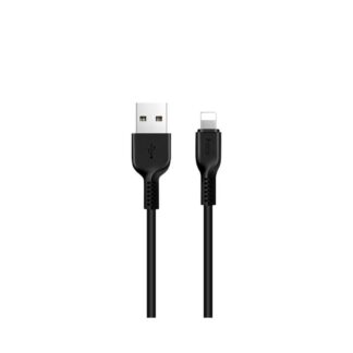 Hoco X20 cable USB A to Lightning 2,4 1 m black